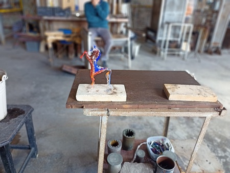 V steklarski delavnici